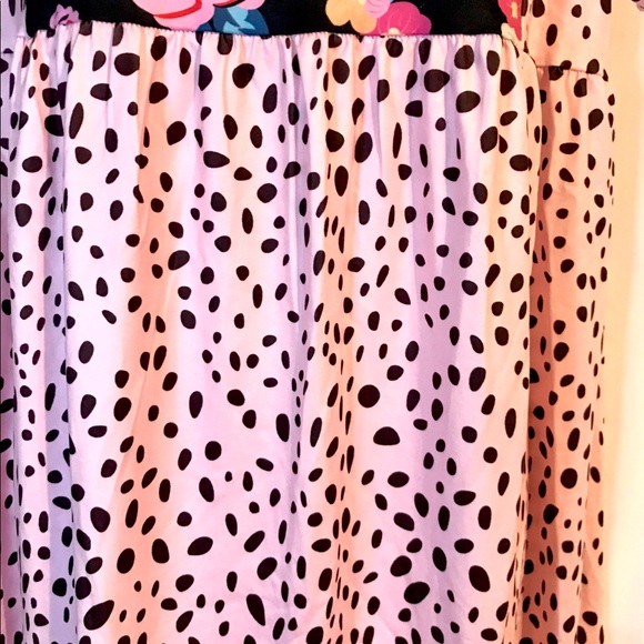 NWT Women’s Pink Roses and Dots Nightgown- XL - Picture 3 of 6